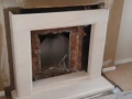 Installation of fireplace