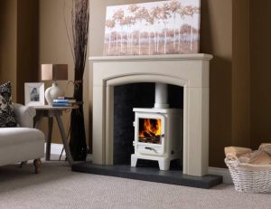 Penman New Haven Stone fireplace